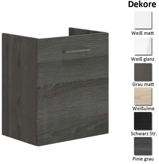 Dansani Mido+ Waschtischunterschrank 1T 50 cm.. - Badmöbel