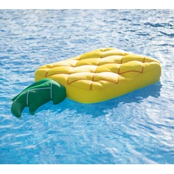Westmann Stoff Schwimminsel Ananas | Gelb | 68x130x13 cm