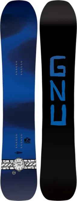 GNU BANKED COUNTRY WIDE Snowboard 2026 - 160W