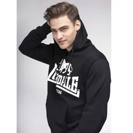 Lonsdale Krafty Reißverschlusspullover Herren Schwarz M