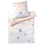 ELEGANTE Balloon blau 135 x 200 cm + 80 x 80 cm