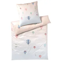 ELEGANTE Balloon blau 135 x 200 cm + 80 x 80 cm
