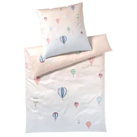 ELEGANTE Balloon blau 135 x 200 cm + 80 x 80 cm