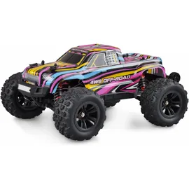 AMEWI Hyper GO Monstertruck brushless 4WD 1:16 RTR blau/rot