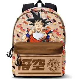 Karactermania Dragon Ball Goku Foodie-Kleiner FAN HS Rucksack, Braun, 25 x 35 cm, Kapazität 12 L