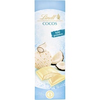 Lindt Schokolade Cocos | 100 g Tafel | Weiße Schokolade mit erfrischend-exotischer Kokos-Füllung | Kühl genießen | Schokoladentafel | Schokoladengeschenk