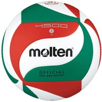 Molten Ball V5M4500-DE, weiß/grün/rot, 5,