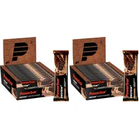 Powerbar - Protein Plus - Low Sugar - Chocolate Brownie - 16x35g - High Protein Low Sugar Riegel (Packung mit 2)