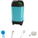 Outdoor Camping Dusche tragbare elektrische Duschpumpe IPX7 wasserdicht fuer Camping Wandern Rucksackreisen Reise Strand Haustier Bewaesserung
