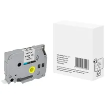 Brother P-touch Beschriftungsband Kompatibel Brother TZe-231 5BRT231-WT Selbsthaftend Schwarz auf Weiß mm x 8 m