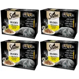 Sheba Delicacy Beutel 48x85 g: Nassvollnahrung für Katzen mit: Ente, Huhn, Geflügel und Pute in Gelee