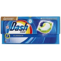 Dash Pods Waschmittel in Kapseln, klassisch, 31 x 21 g