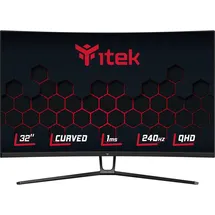 iTek GGC 32,5" Quad HD 240Hz, VA Curved 1ms FreeSync HDR400