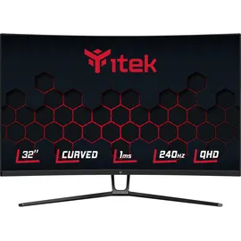 iTek GGC 32,5" Quad HD 240Hz, VA Curved 1ms FreeSync HDR400