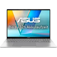 Asus Vivobook S16 Snapdragon X X1-26-100 16 GB RAM 512 GB SSD Cool Silver