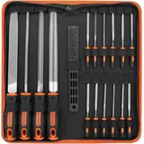 luxuskollektion Feilen Set 18-tlg. Metall und Holz