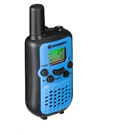 Bresser Junior Walkie Talkie 2er-Set, Funkgeräte mit hoher Reichweite bis zu 6 km, Blau