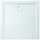 Hoesch Muna S 80x80x3cm, we., Solique, ohne Antirutsch