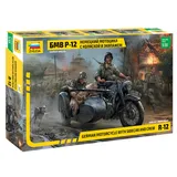 Zvezda 3607 1:35 BMW R12 Seitenwagen mit Besatzung