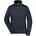 James Nicholson Strickfleece carbon-melange/black 3XL