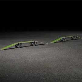 MTB Hopper Skinny Bridge Rampe - Green - One Size