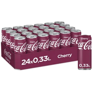 Coca Cola Cherry - 24 x 0,33 Liter Dose inklusive Pfand