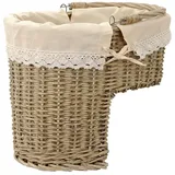 Clayre & Eef Korb in Beige - (B)40 x (H)34 x (T)26 cm