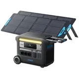 Anker Stromerzeuger F2000, 767 Powerstation, Solargenerator 2048Wh mit 2300W AC Ausgang, 2,30 in kW, (1-tlg), 6× längere Lebensdauer der LiFePO4 Batterie, GaNPrime PowerHouse