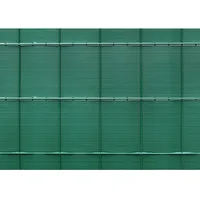 Floraworld Sichtschutzstreifen PVC 201,5 x 24 cm Grün 4 St.