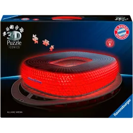 Ravensburger 3D Puzzle Iconics: Allianz Arena - mit Licht