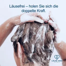 hoofdzorg kliniek Läuse Weg Klinik Premium Läuseshampoo in Kombination mit hochdosierter Lotion für Erwachsene – Kinder 200 ml Shampoo