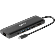Club 3D USB Gen 1 Typ-C 8-in-1 MST Dual 4K 60Hz Display Travel Dock