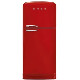 Smeg FAB50RRD5 Retro-Kühl-Gefrierkombination (400 l, 1921 mm hoch, Rot)