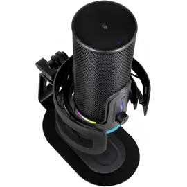 Streamplify MIC PRO RGB Mikrofon, Studioqualität, Fortschrittliche Geräuschunterdrückung, 192kHz/24bit, 10 RGB Lichteffekte, 4 wählbare Richtcharakteristiken