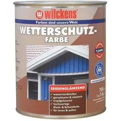 wilckens® Wetterschutzfarbe 750 ml anthrazitgrau (1 Stk.)