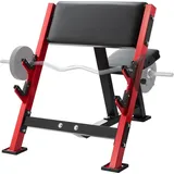 Vevor Preacher Curl Bank Schwarz