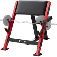 Vevor Preacher Curl Bank Schwarz