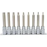 KS Tools 1/2" CHROMEplus Bit-Stecknuss-Satz Torx 9-tlg.