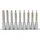 KS Tools 1/2" CHROMEplus Bit-Stecknuss-Satz Torx 9-tlg.