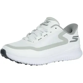 SKECHERS Herren Go Golf Flugtrainer, White/Grey, 46 EU
