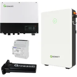 Growatt SPH3000TL 0% MwSt §12 III UstG BL-UP 3kW Hybrid Wechselrichter mit 6.5kW...