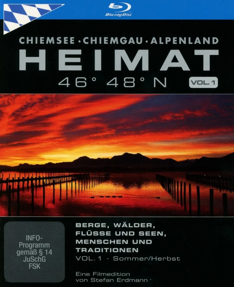 Bayern - Heimat (46° 48° N, Chiemsee, Chiemgau, Alpenland) [Blu-ray] (Neu differenzbesteuert)