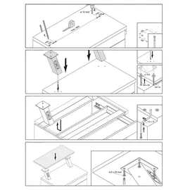 SOTech Barkonsole 170 mm 80 x 70 mm