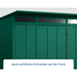 Hörmann EcoStar Gerätehaus Elegant-P Typ 3 3,03 x 2,38 m Moosgrün