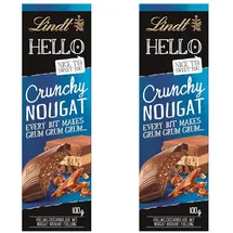 Lindt Crunchy Nougat Schokoladentafel 100 g