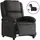 vidaXL Relaxsessel mit Liegefunktion Leder 58,9 x 99,5 x 73,8 cm Schwarz elektrisch