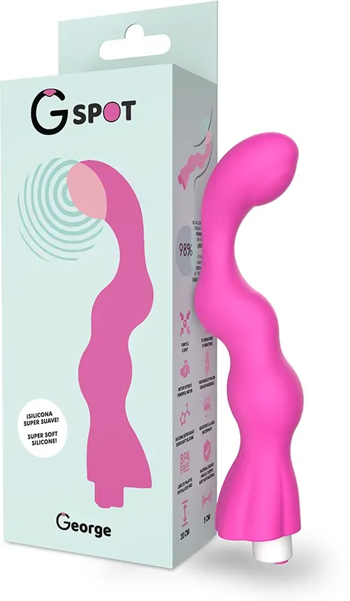 G-SPOT - George G-Spot-Vibrator Gum Pink