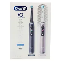 Oral-B iO Series 9 Duopack Black Onyx + 2. Handstück Rose Quartz + Aufsteckbürsten 2 St.