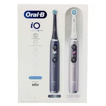 Oral-B iO Series 9 Duopack Black Onyx + 2. Handstück Rose Quartz + Aufsteckbürsten 2 St.