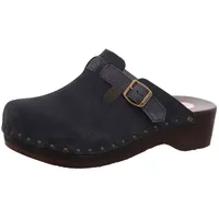 Berkemann Unisex Riemen-Toeffler Clogs, Blau (blau 396), 40 2/3 EU